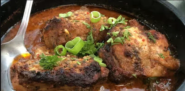 Khinkali Georgian dumplings at Saperavi Georgian Restaurant, Winnipeg, MB