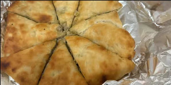 Chkmeruli garlic chicken at Saperavi Georgian Restaurant, Winnipeg, MB