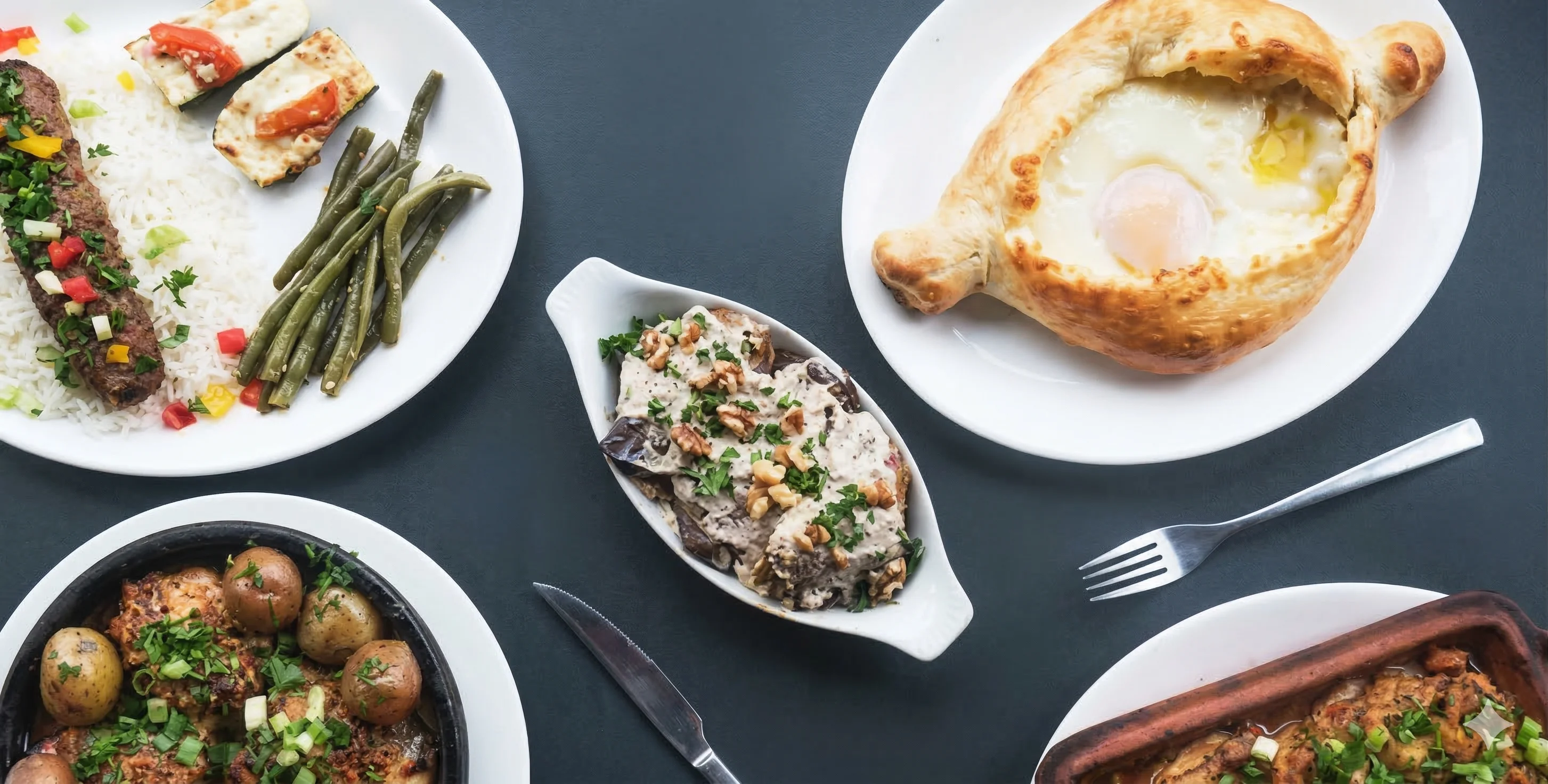 Georgian Supper at Saperavi Georgian Restaurant Winnipeg